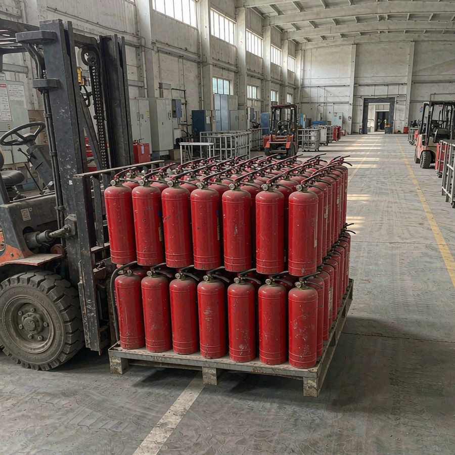 工厂与工业园区灭火器回收