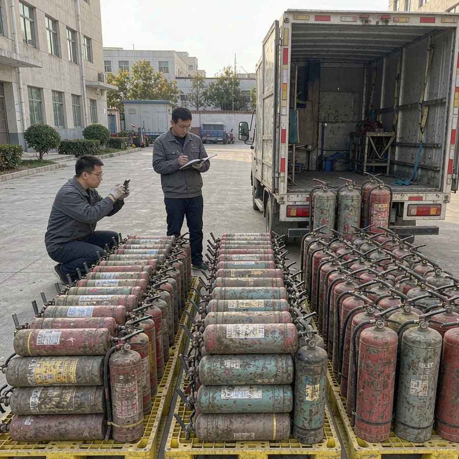绵阳某机关单位消防资产报废处置项目